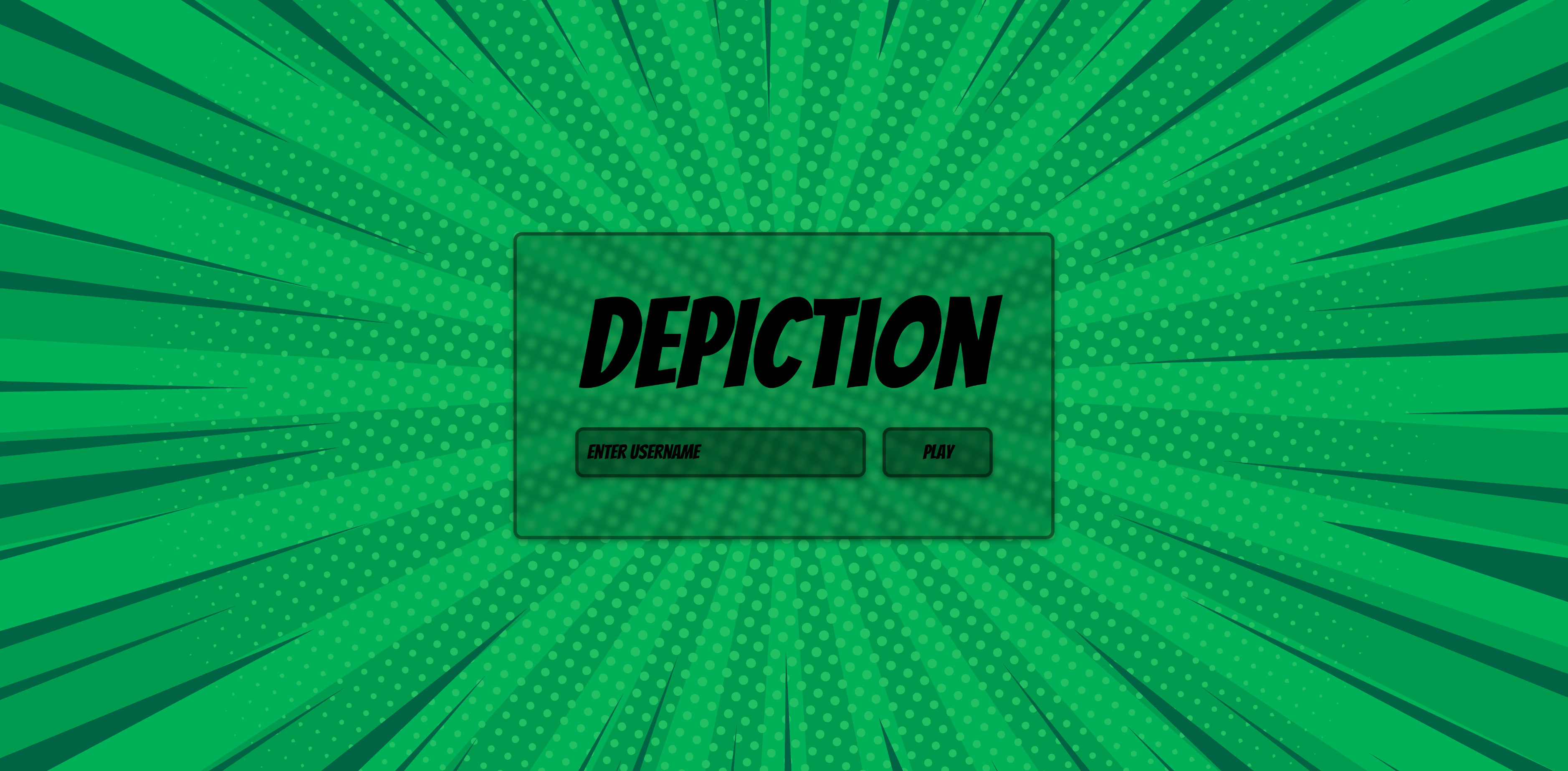Depiction multiplayer drawing game